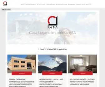 Casalugano.ch(Casa lugano immobiliare sa) Screenshot