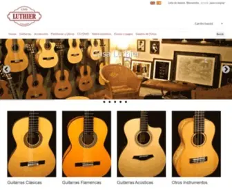 Casaluthier.com(Casa Luthier) Screenshot
