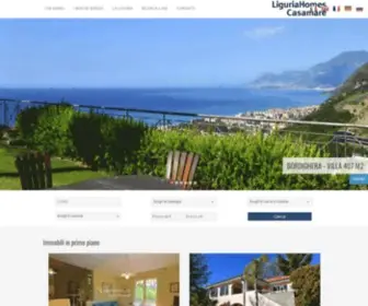 Casamare.net(Immobiliare con 4 agenzie in Liguria) Screenshot