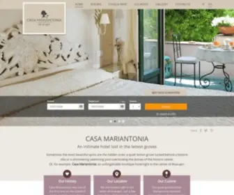 Casamariantonia.com(Casa Mariantonia) Screenshot