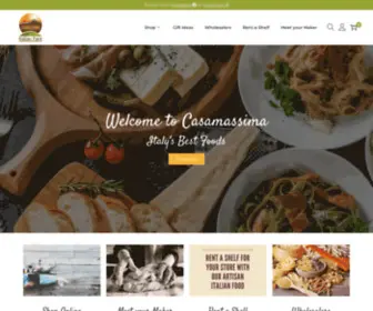 Casamassima.co.nz(Casamassima Italian Fare) Screenshot