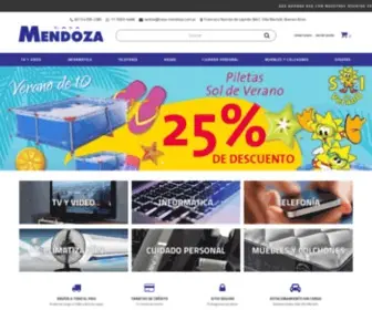 Casamendoza.com.ar(Tienda Online de Casa Mendoza) Screenshot