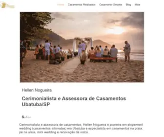 Casamentosubatuba.com.br(Casamentos Ubatuba) Screenshot