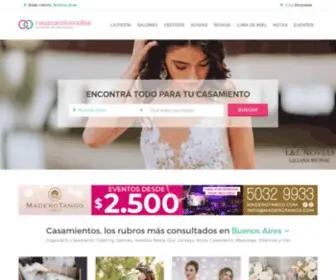 Casamientosonline.com(Casamientos Online) Screenshot