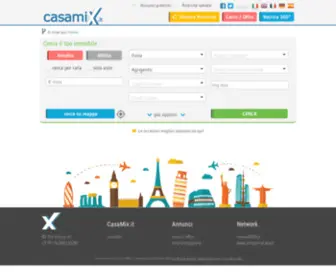 Casamix.it(Cerca annunci immobiliari di case in vendita e in affitto) Screenshot