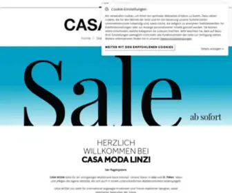 Casamoda.at(Casa Moda Linz) Screenshot