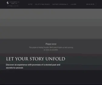 Casamonica.com(Casa Monica Resort & Spa) Screenshot