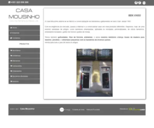 Casamousinho.pt(Bandeiras-Galhardetes-Estandartes-Porto-Portugal) Screenshot