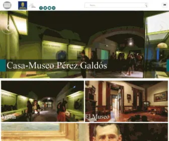 Casamuseoperezgaldos.com(Cabildo de Gran Canaria) Screenshot