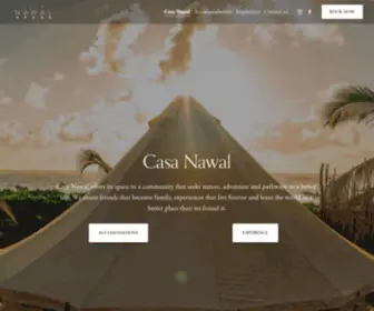 Casanawal.com(Casa Nawal Tulum) Screenshot