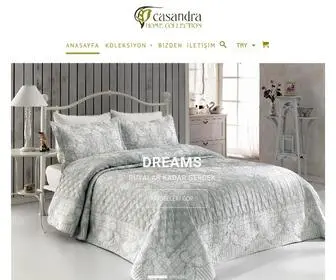 Casandrahome.com(Casandra Home Collection) Screenshot