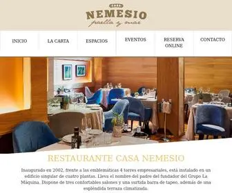 Casanemesio.es(Menú y carta de Casa Nemesio) Screenshot