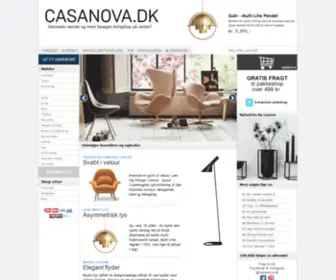 Casanovamoebler.dk(CASANOVA) Screenshot