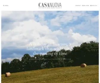 Casanuova.info(Casanuova discovering the magical atmosphere of Tuscany) Screenshot