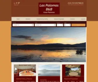 Casapalomasbb.com(Hotel Chapala) Screenshot