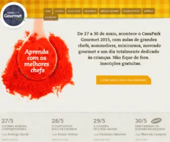 Casaparkgourmet.com.br(Casapark Gourmet 2019 Começa) Screenshot