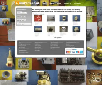 Casaparts.co.uk(CAS A PARTS HOME) Screenshot