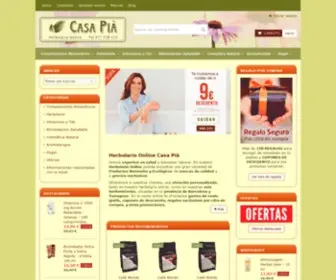 Casapia.com(Herbolario Online) Screenshot