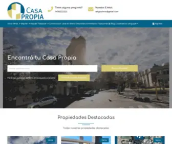 Casapropiaparana.com.ar(Paraná) Screenshot