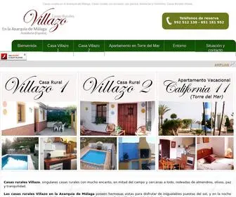 Casaruralvillazo.com(Casas rurales en Málaga) Screenshot