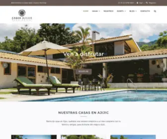 Casasajijic.com(Casas Ajijic) Screenshot