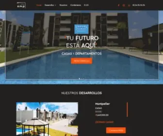 Casasamp.com(Compra tu casa o departamento en Puebla) Screenshot