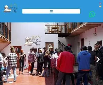 Casasanpedrocusco.com(Casa San Pedro Cusco) Screenshot