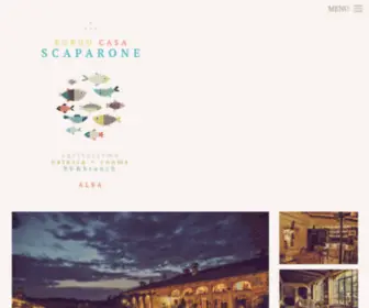 Casascaparone.it(Casa Scaparone) Screenshot