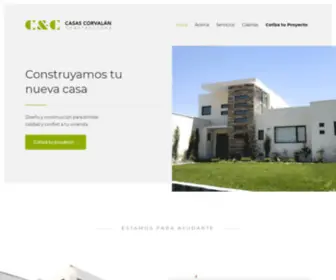 Casascorvalan.cl(Construyamos tu nueva casa) Screenshot