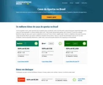 Casasdeapostasbrasil.com(Casas de apostas Brasil) Screenshot