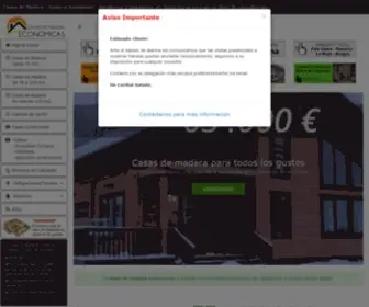 Casasdemaderaeconomicas.com(Casas de Madera) Screenshot