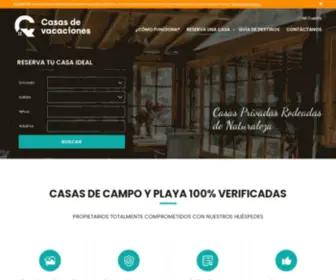 Casasdevacaciones.pe(Casas de Vacaciones) Screenshot