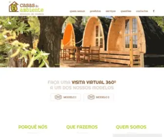 Casasdoambiente.pt(Casas do Ambiente) Screenshot