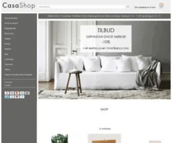 Casashop.dk(Møbelforretning) Screenshot