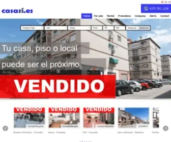 Casasi.es(Pisos casas locales inmobiliaria) Screenshot