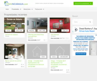 Casasnicaragua.com(Casas Nicaragua) Screenshot