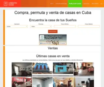 Casasoasis.com(Venta de Casas en Cuba) Screenshot