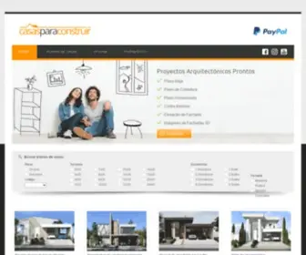 Casasparaconstruir.com(Planos de Casas) Screenshot