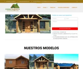 Casasprefabricadasnoguera.cl(Casas Prefabricadas Noguera en Limache) Screenshot