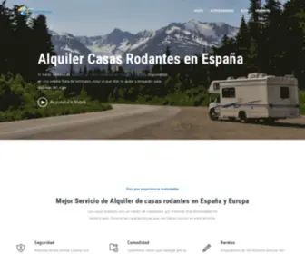 Casasrodantes.org(Alquiler Casas Rodantes España) Screenshot