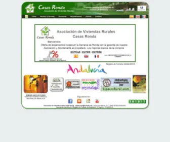 Casasronda.com(TURISMO RURAL RONDA.CASAS RURALES/RURAL TOURISM) Screenshot