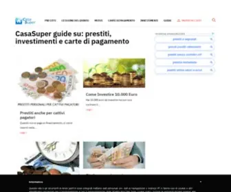 Casasuper.it(La tua guida per prestiti) Screenshot