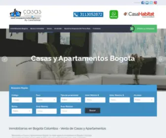 Casasyapartamentosbogota.com(Inmobiliaria en Bogotá) Screenshot