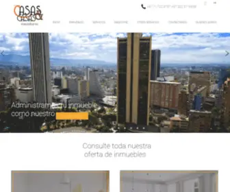 Casasycasasinmo.com(CASAS&CASAS INMOBILIARIA INMOBILIARIA CASAS&CASAS CASAS Y CASAS INMOBILIARIA CASAS&CASAS INMOBILIARIAS BOGOTA CASAS&CASAS INMOBILIARIA CASASYCASAS) Screenshot