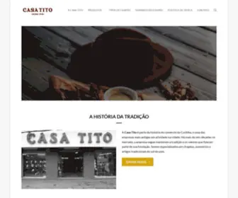 Casatito.com.br(Casa Tito Schier) Screenshot