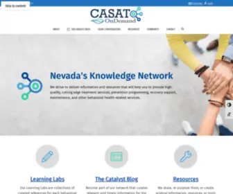 Casatondemand.org(CASAT OnDemand) Screenshot