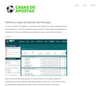 Casatorresoliveira.com(As melhores casas de apostas em Portugal) Screenshot