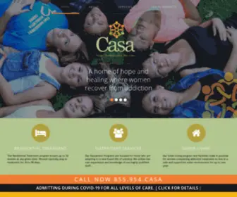 Casatreatmentcenter.org(Casa Treatment Center) Screenshot