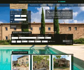 Casatuscany.com(Tuscany property) Screenshot
