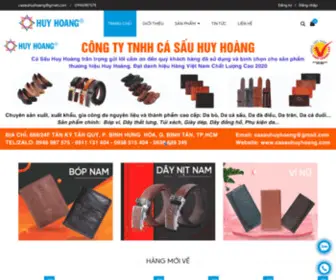 Casauhuyhoang.com(Cá Sấu Huy Hoàng) Screenshot